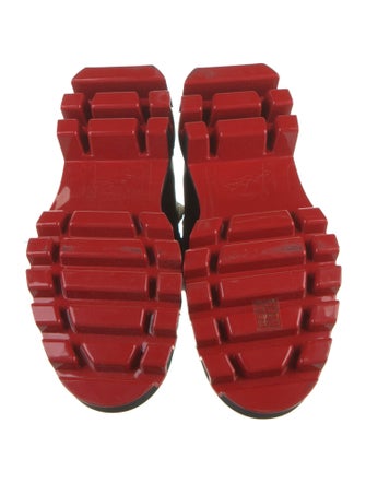 Christian Louboutin Leather Hiking Boots