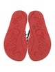 Christian Louboutin Rubber Studded Accents Flip Flops