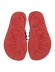 Christian Louboutin Rubber Studded Accents Flip Flops