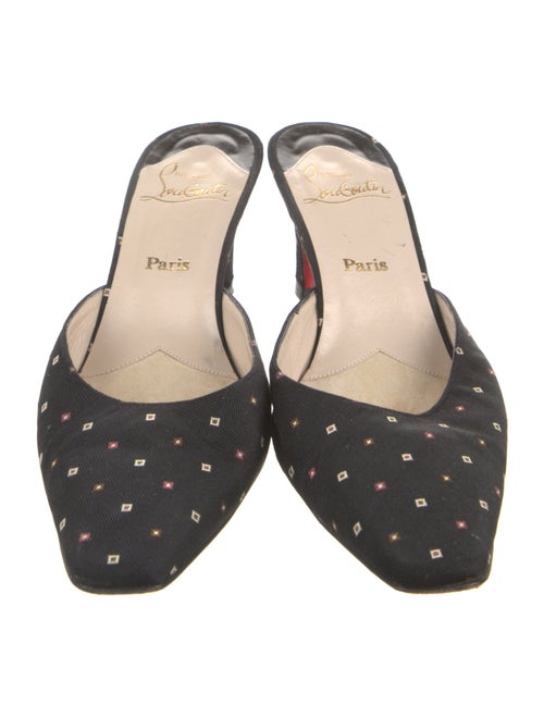 Christian Louboutin Patterned Mules