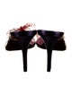 Christian Louboutin PVC Bow Accents Slides