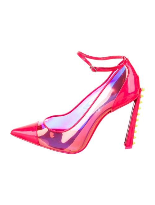 Christian Louboutin Spike Accents PVC Pumps