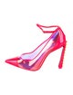 Christian Louboutin Spike Accents PVC Pumps
