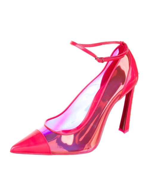 Christian Louboutin Spike Accents PVC Pumps