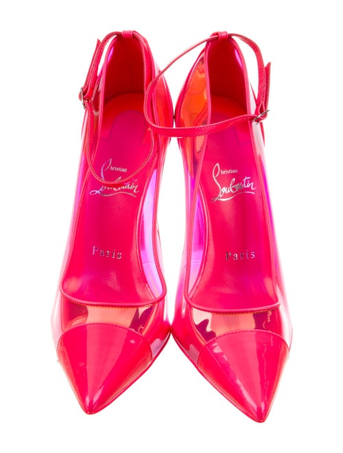 Christian Louboutin Spike Accents PVC Pumps