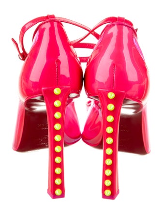 Christian Louboutin Spike Accents PVC Pumps