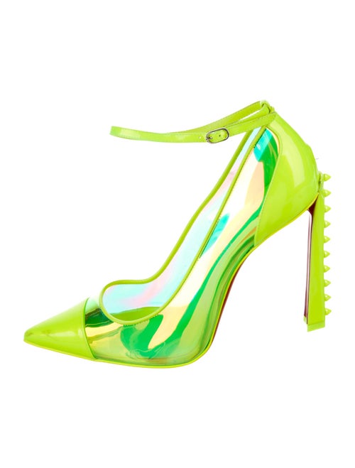 Christian Louboutin Spike Accents PVC Pumps