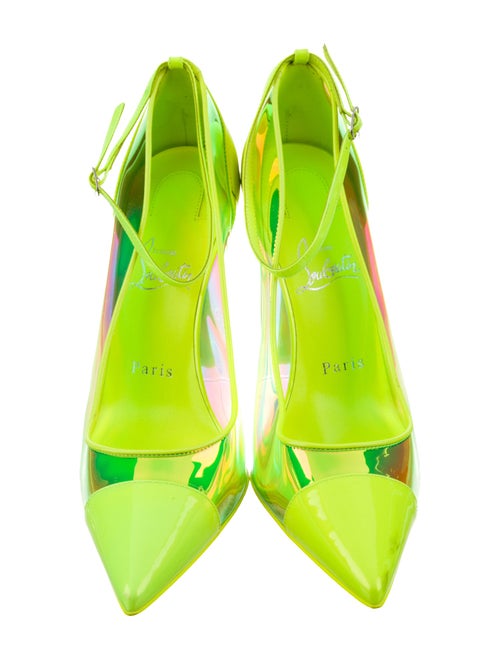 Christian Louboutin Spike Accents PVC Pumps