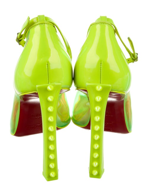 Christian Louboutin Spike Accents PVC Pumps
