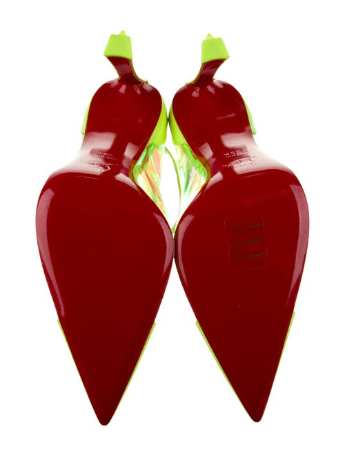 Christian Louboutin Spike Accents PVC Pumps