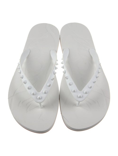 Christian Louboutin Rubber Flip Flops