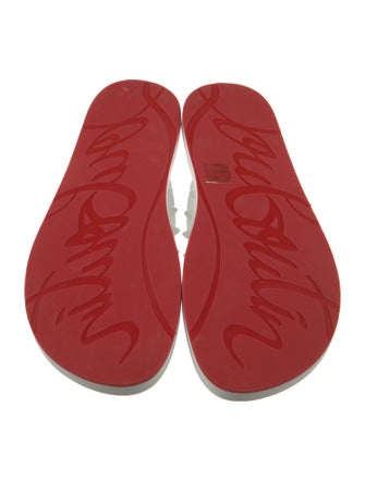 Christian Louboutin Rubber Flip Flops