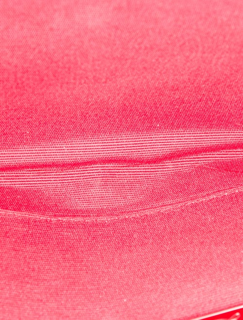 Christian Louboutin Suede Satin Pigalle Clutch