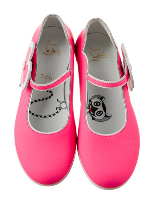 Christian Louboutin Girls' Leather Ballet Flats