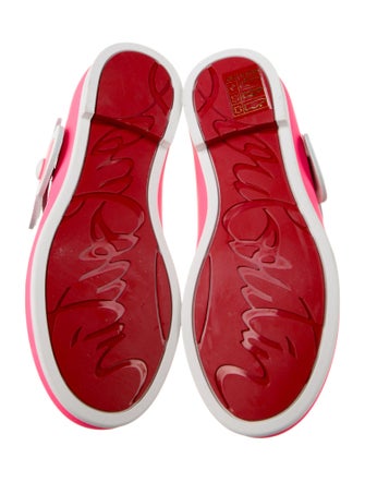 Christian Louboutin Girls' Leather Ballet Flats