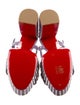 Christian Louboutin Suede Crystal Embellishments Sandals