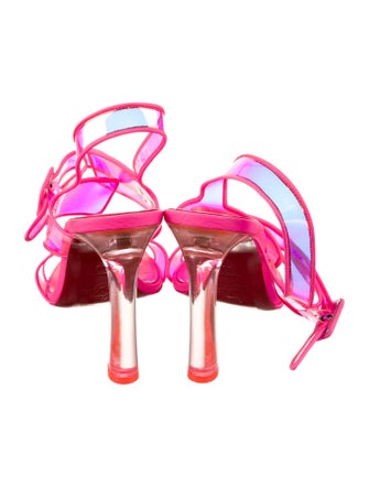 Christian Louboutin PVC Slingback Sandals