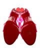 Christian Louboutin PVC Leather Trim Embellishment Slingback Sandals