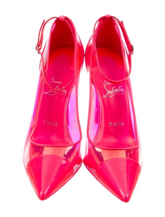 Christian Louboutin Spike Accents PVC Pumps