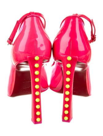 Christian Louboutin Spike Accents PVC Pumps