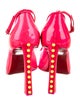 Christian Louboutin Spike Accents PVC Pumps