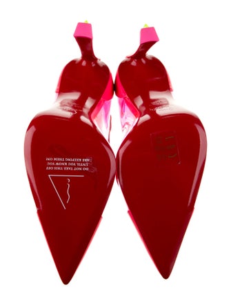 Christian Louboutin Spike Accents PVC Pumps