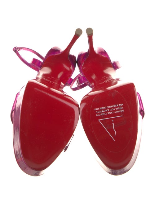 Christian Louboutin Patent Leather Sandals