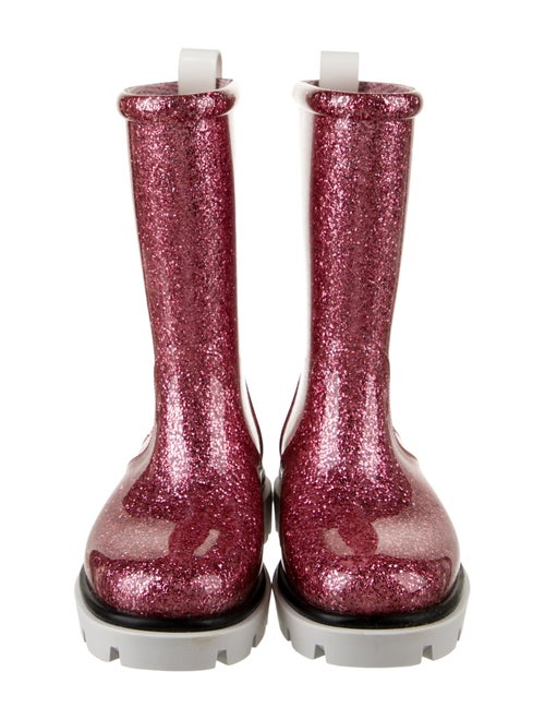 Christian Louboutin Girls' Glitter Rain Boots