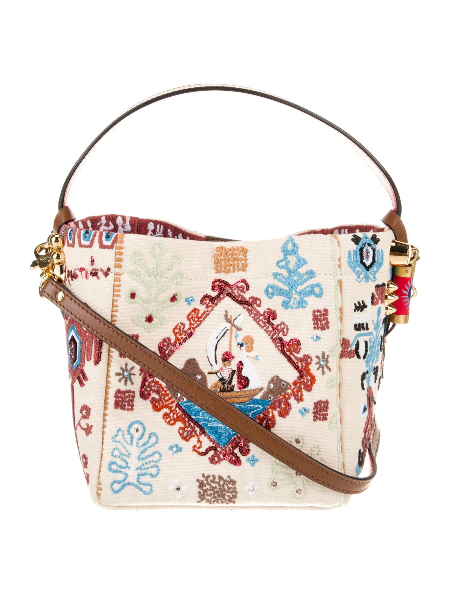 Christian Louboutin Canvas Greekaba w/ Tags