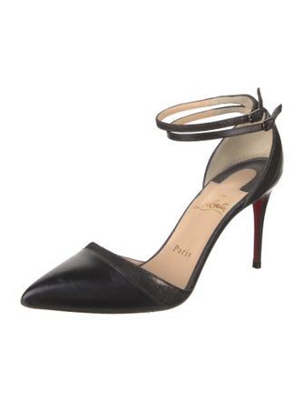Christian Louboutin Leather D'Orsay Pumps