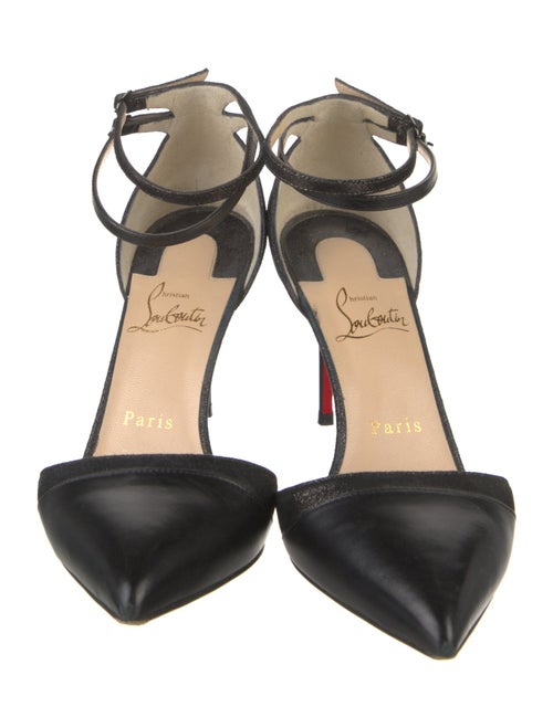 Christian Louboutin Leather D'Orsay Pumps