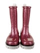 Christian Louboutin Girls' Glitter Rain Boots