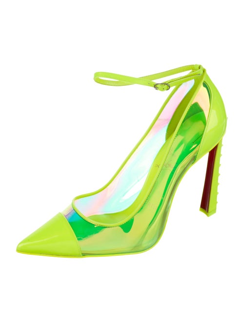 Christian Louboutin Spike Accents PVC Pumps