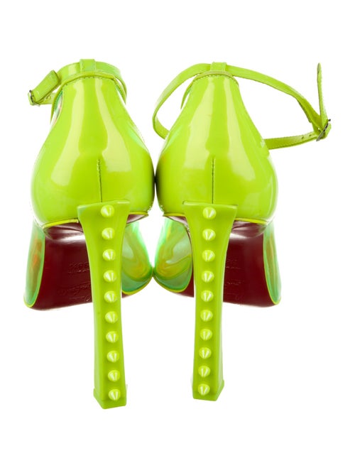 Christian Louboutin Spike Accents PVC Pumps