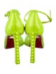 Christian Louboutin Spike Accents PVC Pumps