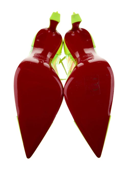 Christian Louboutin Spike Accents PVC Pumps
