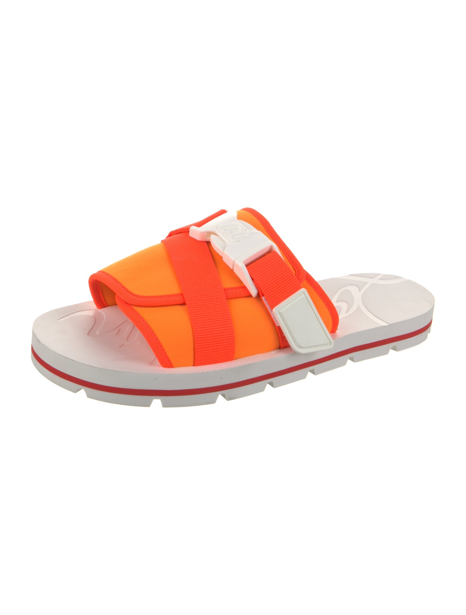 Christian Louboutin Printed Slides