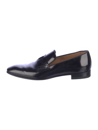 Christian Louboutin Patent Leather Dress Loafers