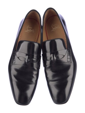 Christian Louboutin Patent Leather Dress Loafers