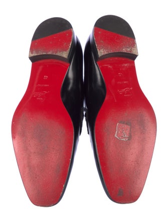 Christian Louboutin Patent Leather Dress Loafers