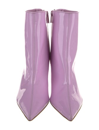 Christian Louboutin Patent Leather Sock Boots