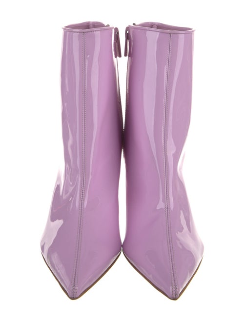 Christian Louboutin Patent Leather Sock Boots