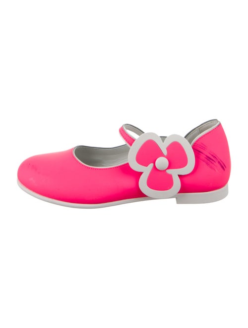 Christian Louboutin Girls' Leather Ballet Flats