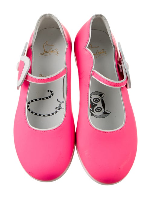 Christian Louboutin Girls' Leather Ballet Flats