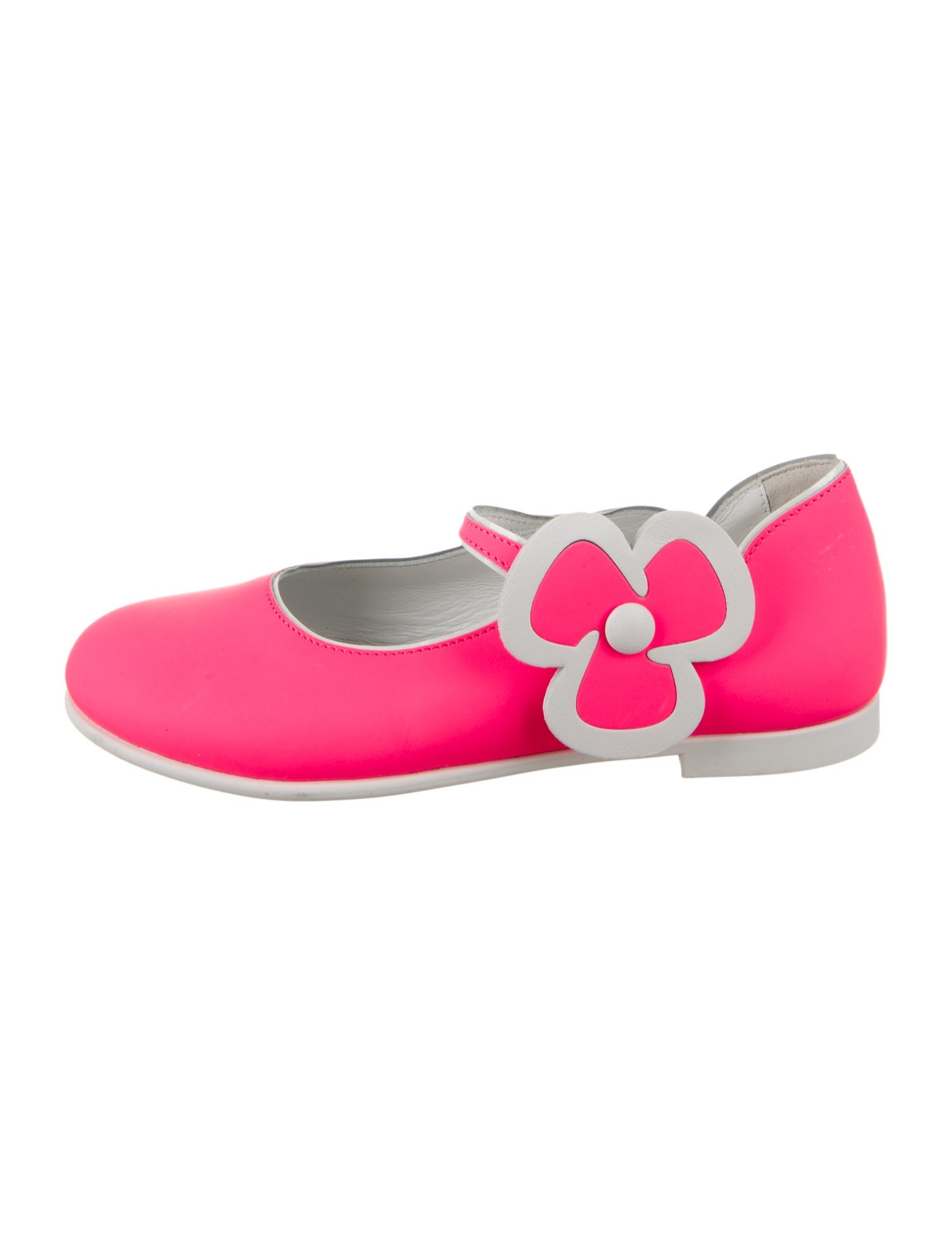 Christian Louboutin Girls' Leather Ballet Flats