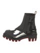 Christian Louboutin Patent Leather Chelsea Boots