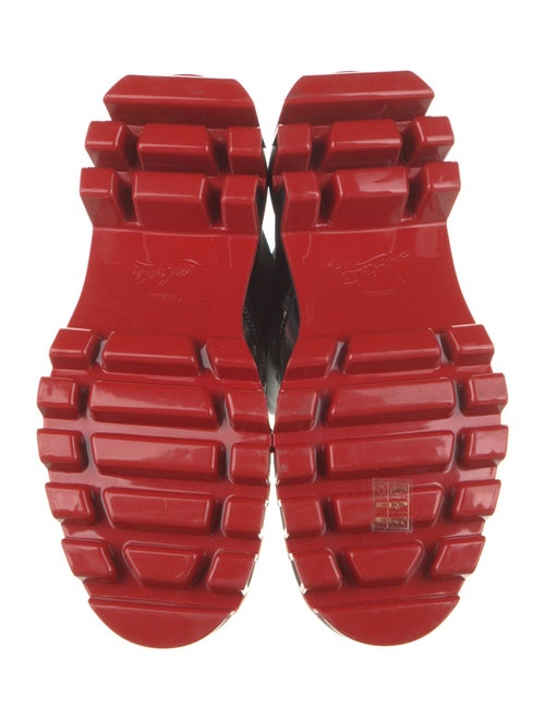 Christian Louboutin Patent Leather Chelsea Boots