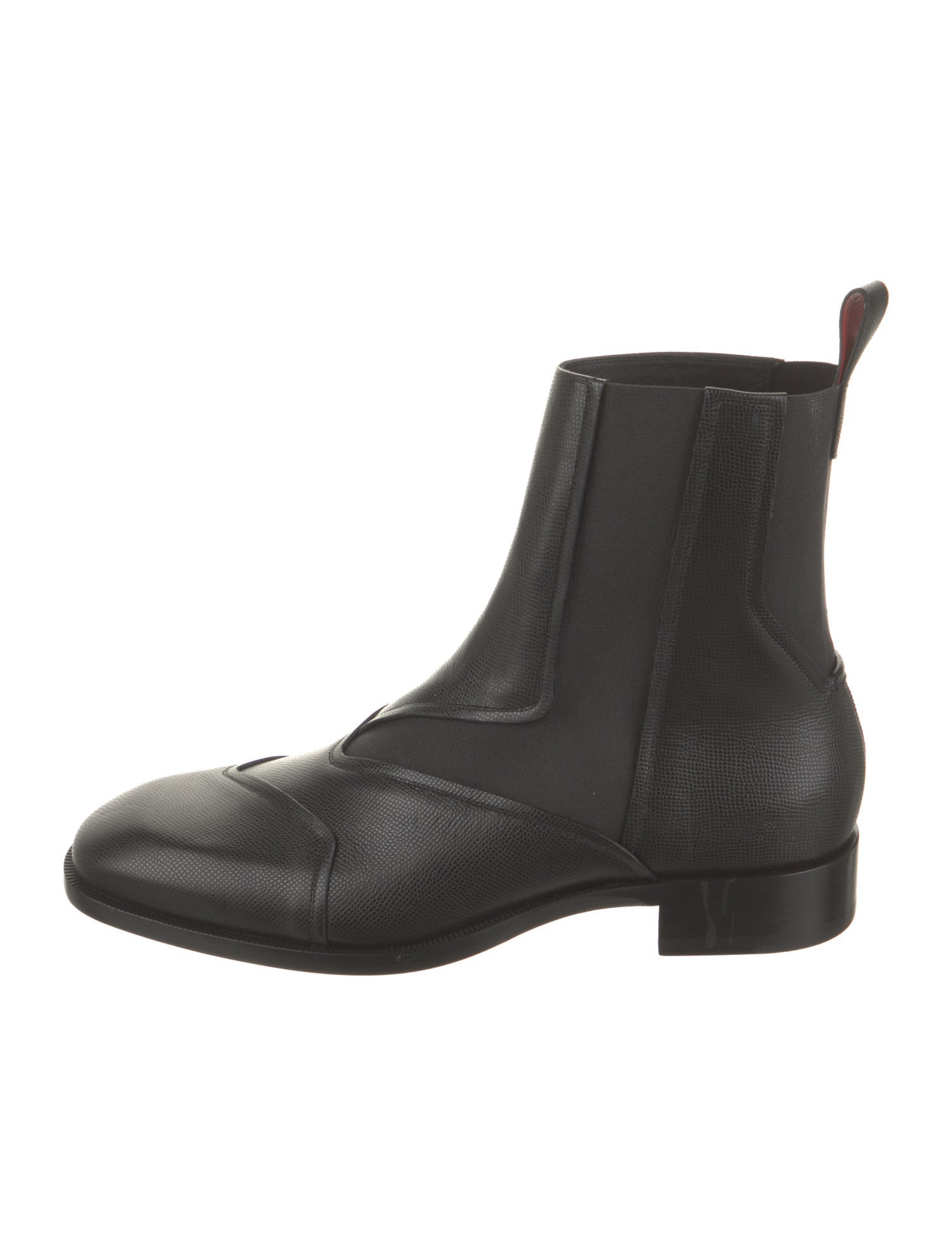 Christian Louboutin Leather Chelsea Boots