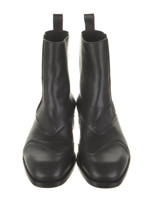 Christian Louboutin Leather Chelsea Boots