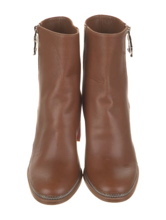 Christian Louboutin Leather Sock Boots